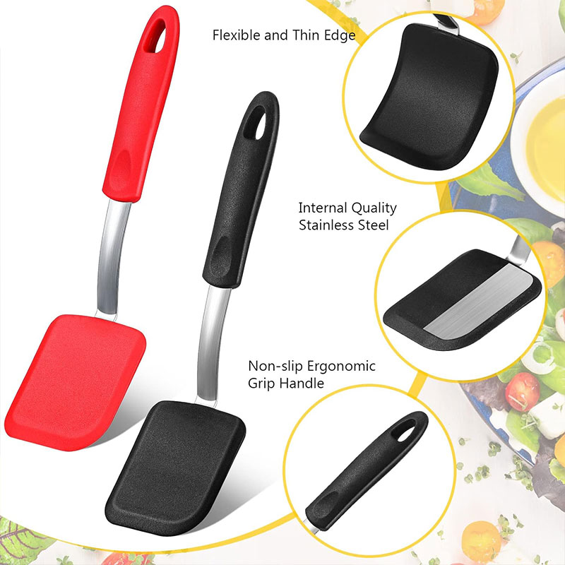 Silicone Cookie Spatula Turner - Okonomiyaki Spatula ulasan dan harga