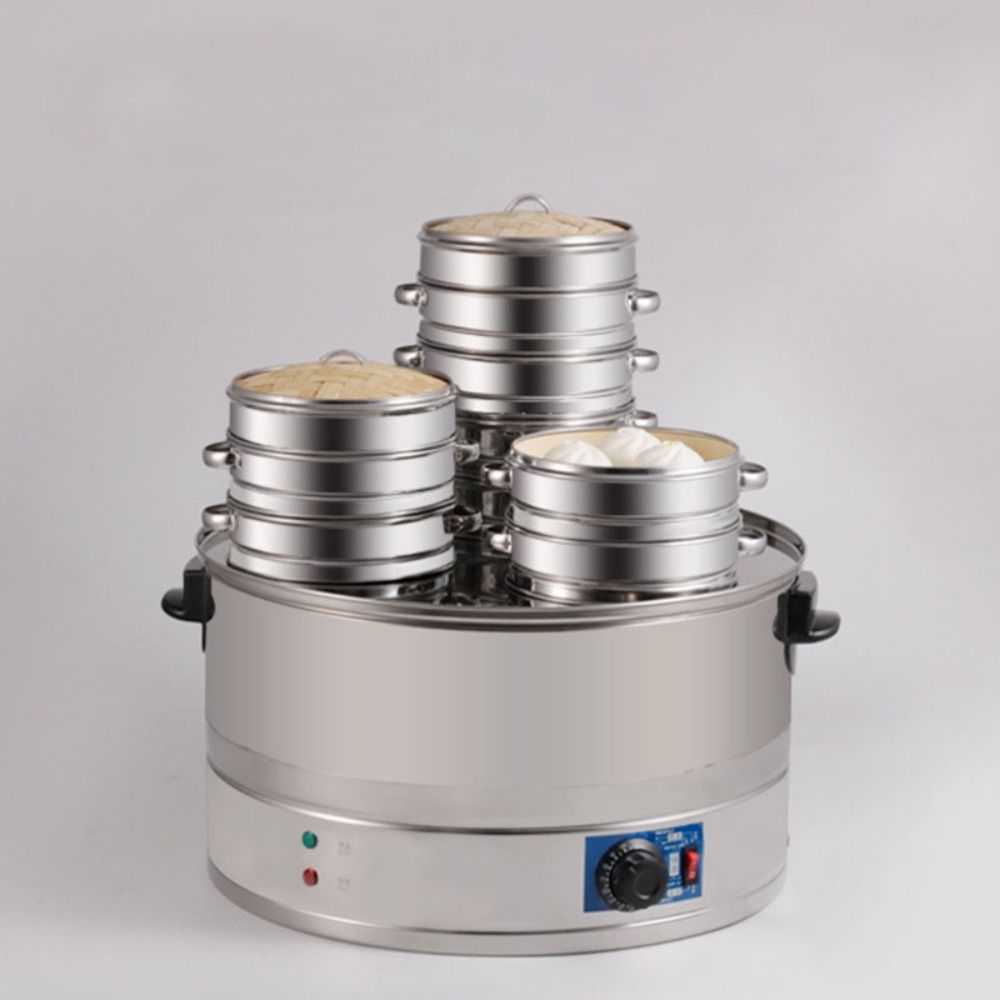 Round Dim Sum Cooking Tool Sta - Bao Steamer Bamboo ulasan dan harga
