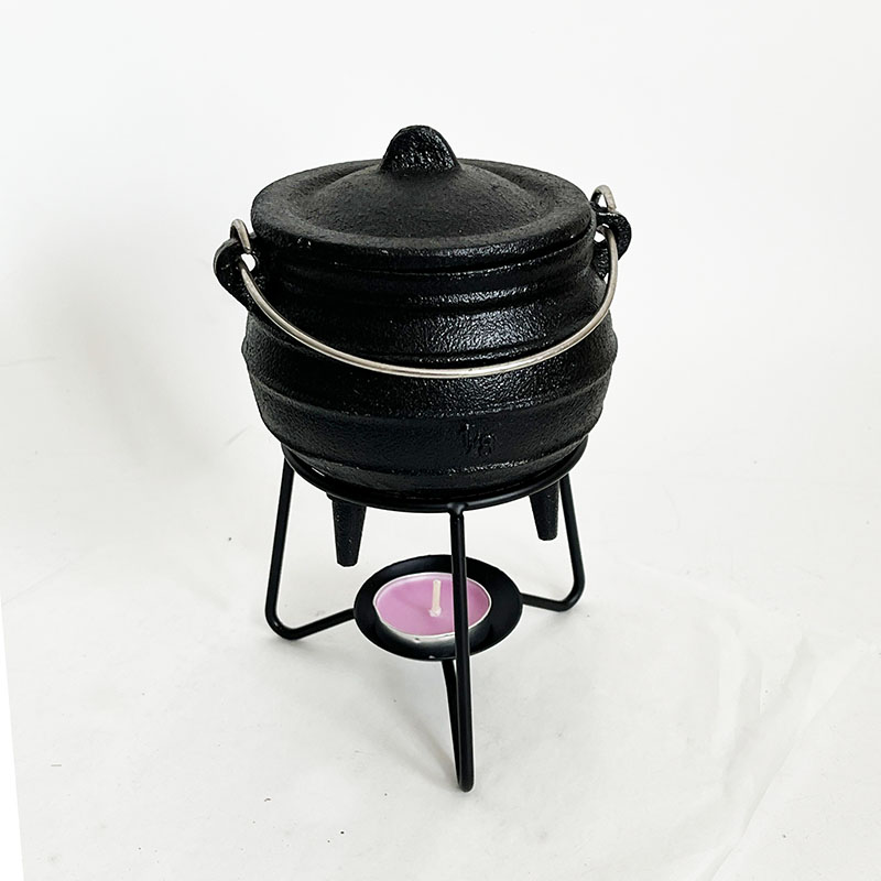 Medium 1/8# Cast Iron Cauldron - Cast Iron Corn ulasan dan harga
