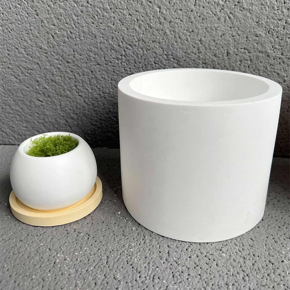 Spherical Plant Pot Concrete S - Potsticker Mold ulasan dan harga