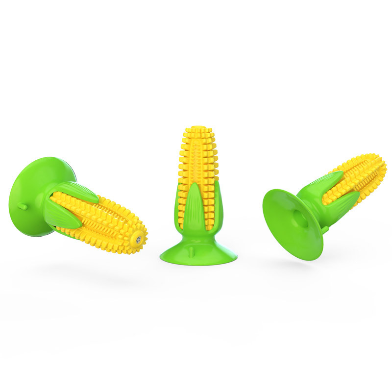 Dog Toy with Suction Cup and C - Corn Dog Stick ulasan dan harga