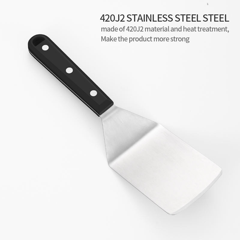 stainless steel Griddle spatul - Okonomiyaki Spatula ulasan dan harga