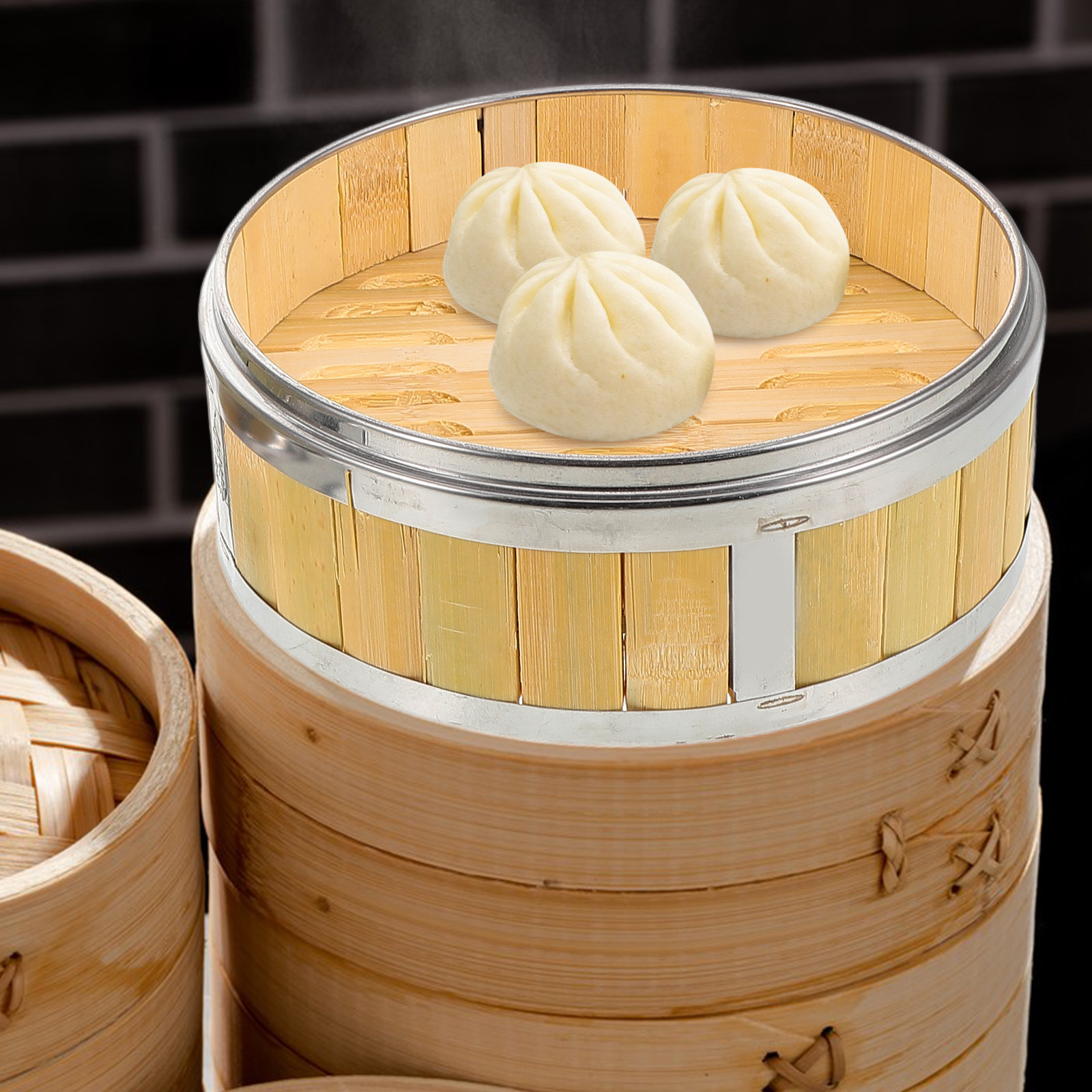 Traditional Bamboo Steamer Bas - Bao Steamer Bamboo ulasan dan harga