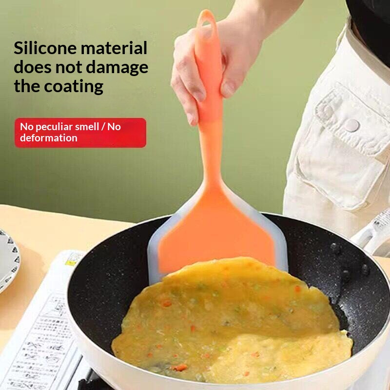 Silicone Kitchen Spatula Wide  - Okonomiyaki Spatula ulasan dan harga