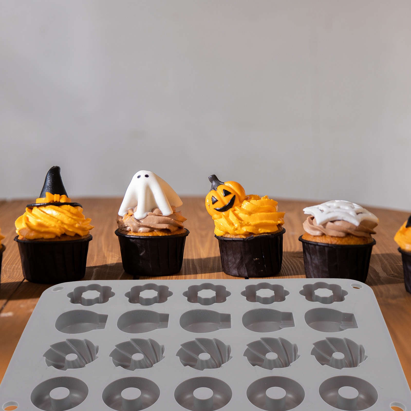 Mini Chocolate Donut Mold Sili - Donut Mold Silicone ulasan dan harga