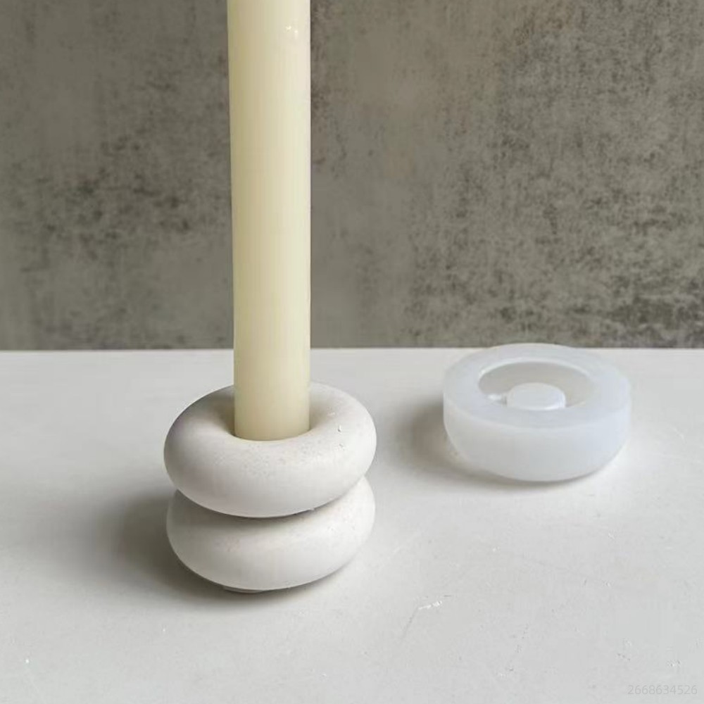 Circular Donut Candle Holder S - Donut Mold Silicone ulasan dan harga